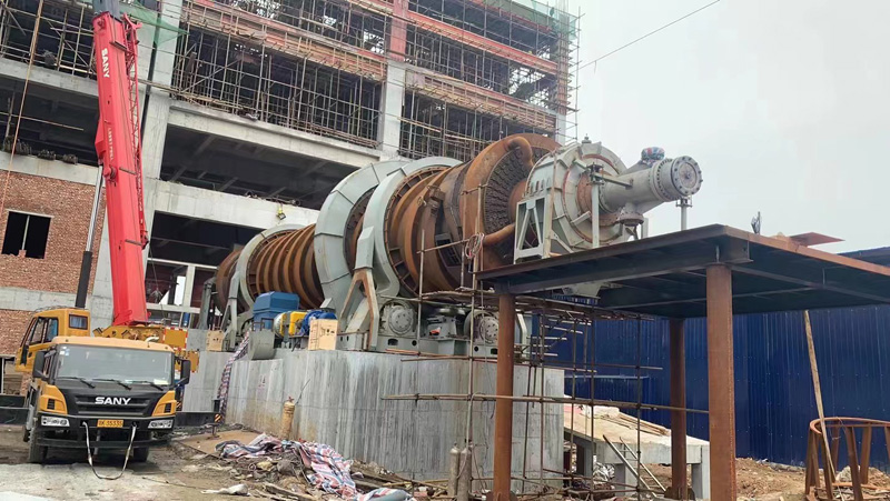 2021年应城市新都化工有限公司3.2米自身返碱重灰炉(图1)