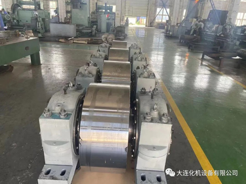 我公司为山东海化加工安装的φ3000×20000mm自身返碱重灰煅烧炉已于近期安装完工 (图4)