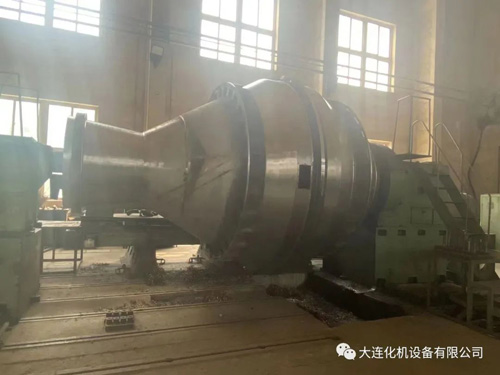 我公司为山东海化加工安装的φ3000×20000mm自身返碱重灰煅烧炉已于近期安装完工 (图6)